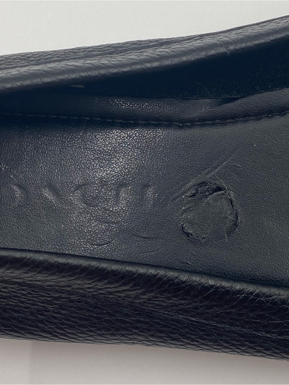 Coach Fredrica Black Leather Loafers Size 7.5 - Picture 6 of 9